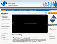 Tablet Screenshot of forum-verlag-news.de